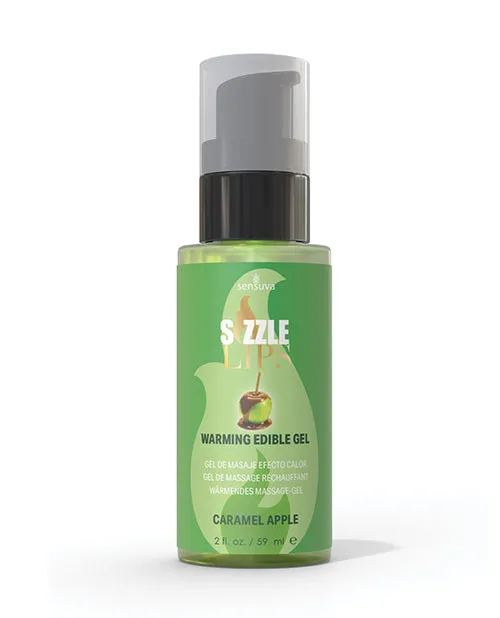 Sizzle Lips Warming Gel 2 oz Caramel Apple Sensuva Valencia Naturals Enhancers Sizzle Lips Warming Gel 2 oz Caramel Apple Sensuva Valencia Naturals Enhancers