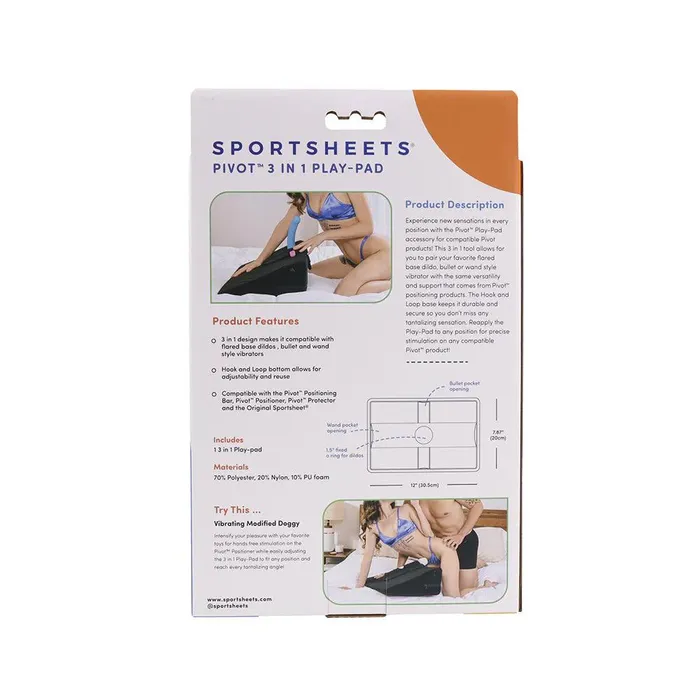 Female Sex Toys Sportsheets Pivot 3 in 1 PlayPad Sportsheets