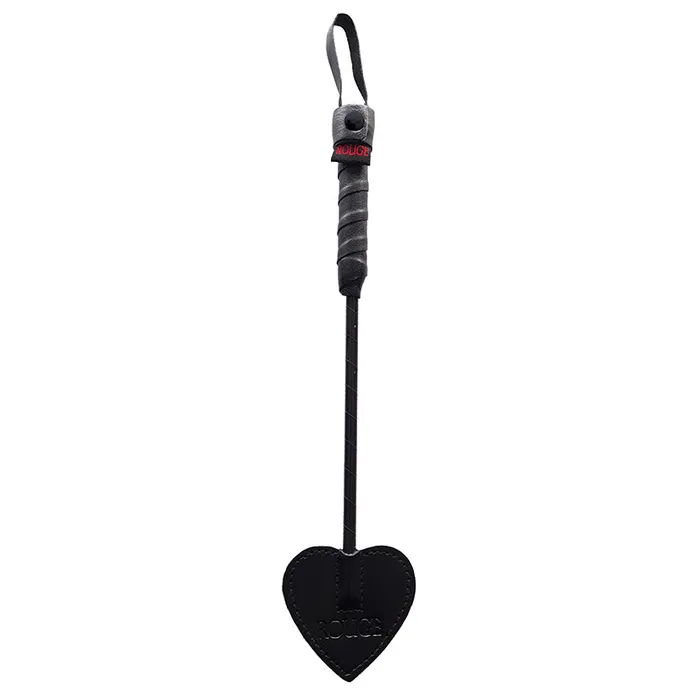 Restraints Rouge Group Leather Mini Spade PaddleBlack ROUGE GROUP