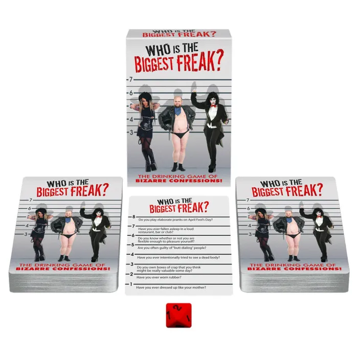 Kheper Games Whos the Biggest Freak Card Game Games