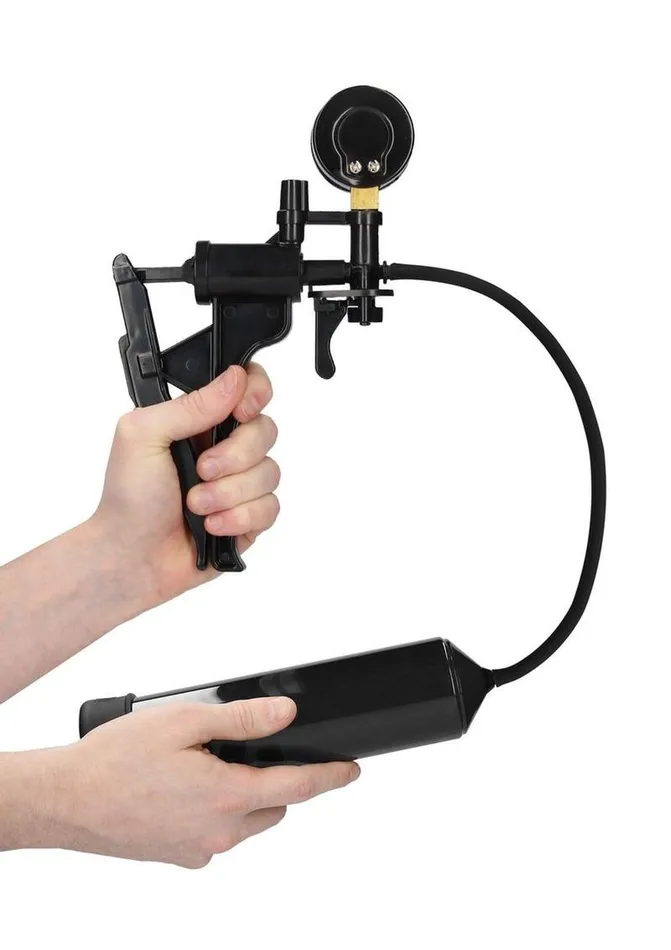 Male Sex Toys Pumped Pumped Lite Beginners Pump with Psi Gage