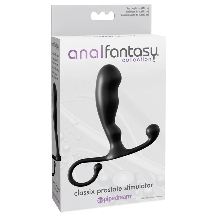 Anal Fantasy Collection Classix Prostate Stimulator Black Pipedream Anal