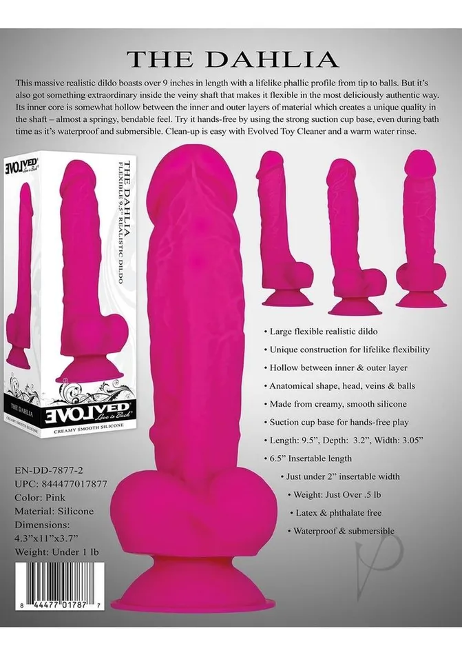 Evolved Vibrators Dahlia Pink