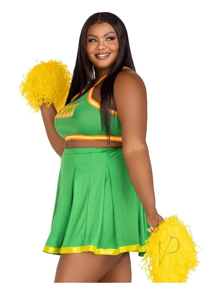 Leg Avenue Anal Bring It Baddie 3pc Set 1x2x Green