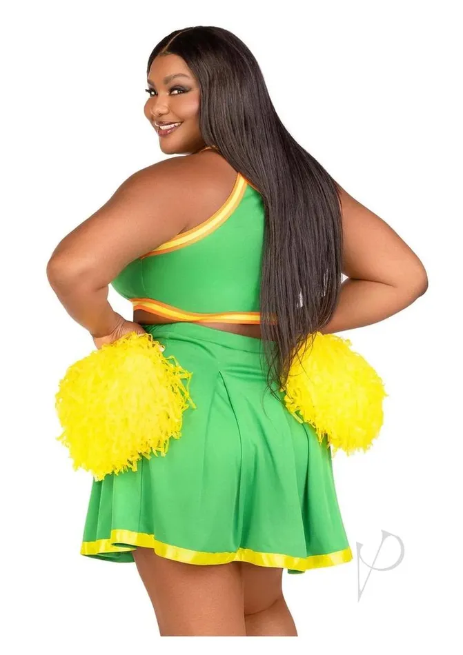 Leg Avenue Anal Bring It Baddie 3pc Set 1x2x Green