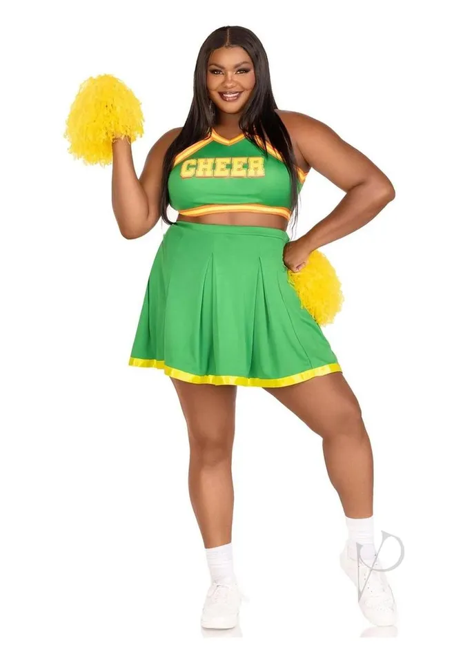 Leg Avenue Anal Bring It Baddie 3pc Set 1x2x Green