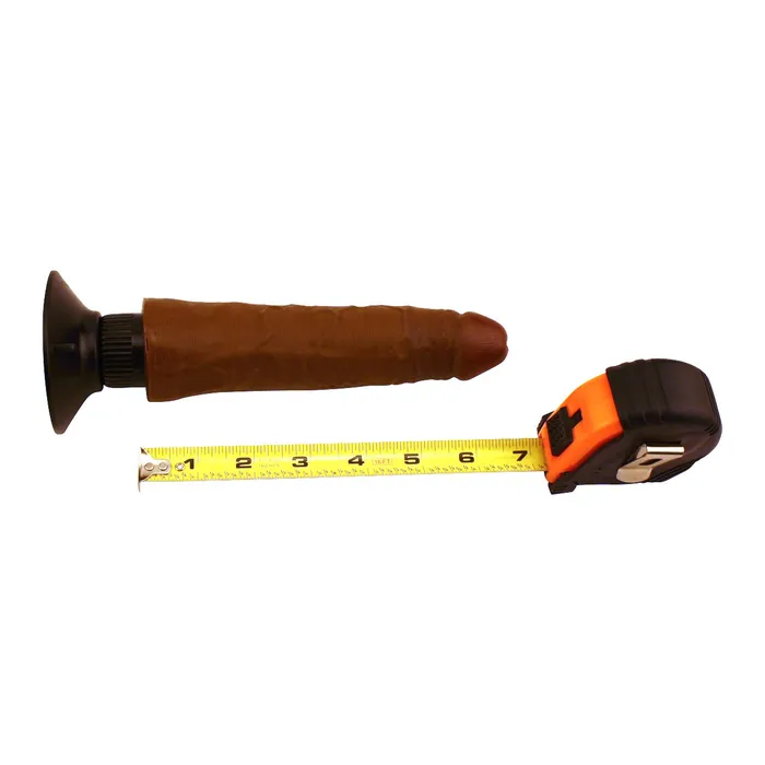 King Cocks Female Sex Toys King Cock 7 Brown Realistic Dildo Vibrator