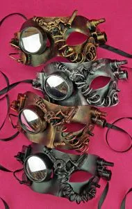 Bauer Pacific Vibrators Hydra Steampunk Eye Mask