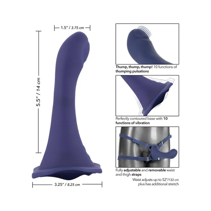 Calexotics Female Sex Toys Her Royal Harness ME2 Thumper Calexotics Female Sex Toys Her Royal Harness ME2 Thumper