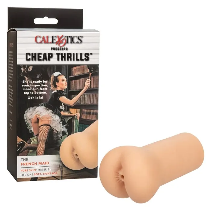 CALEXOTICS Male Sex Toys Calexotics Cheap Thrills French Maid Masturbation Stroker CALEXOTICS Male Sex Toys Calexotics Cheap Thrills French Maid Masturbation Stroker