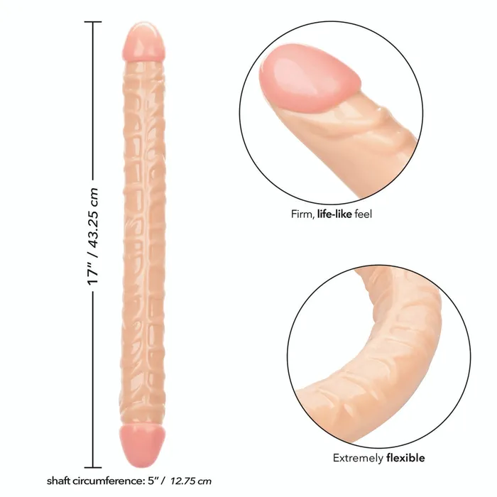 Calexotics Male Sex Toys Size Queen 174325 cm Ivory