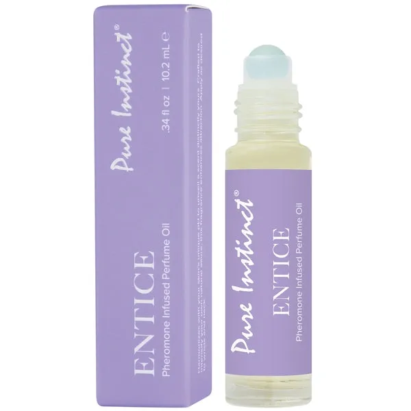 Entice Pheromone Infused Perfume Oil Roll Classic Brands Couples