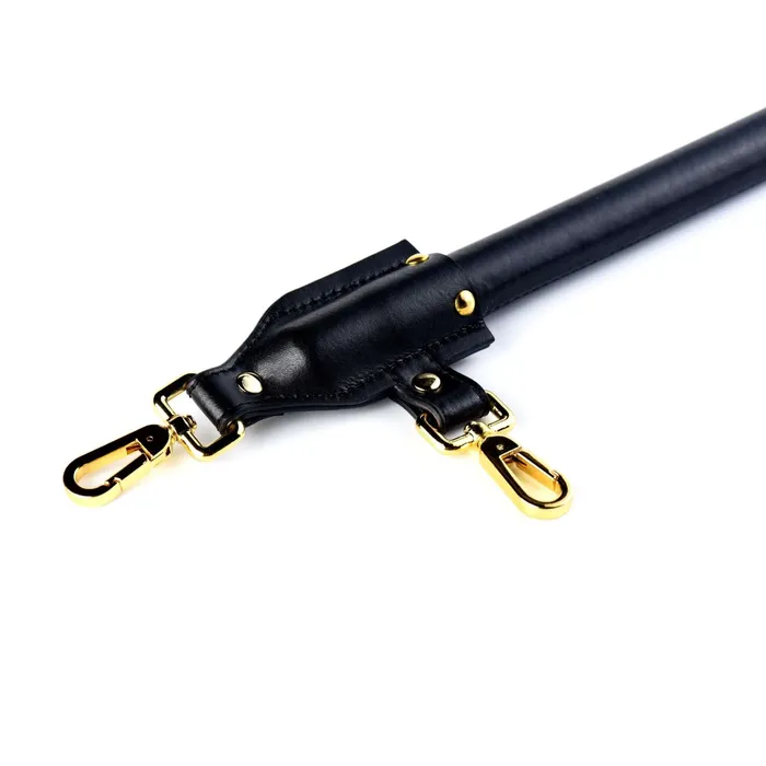 Restraints UPKO Luxury Italian Leather Spreader Bar Handcuffs and Ankle Cuffs Set