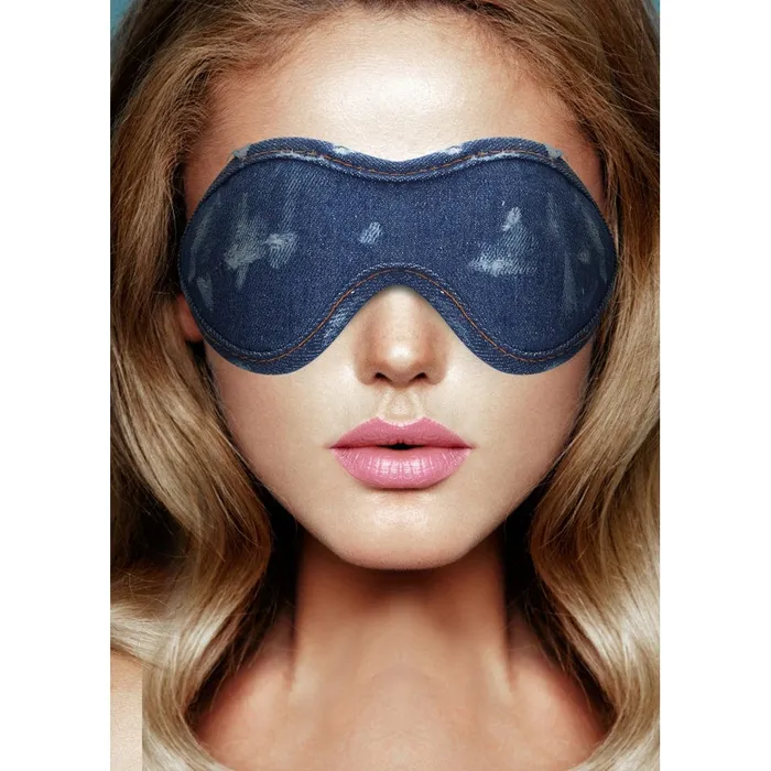 Shots Dildos Shots Ouch Denim Eye Mask