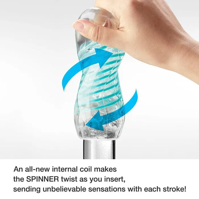 Tenga Tenga Spinner Shell Masturbator Male Sex Toys
