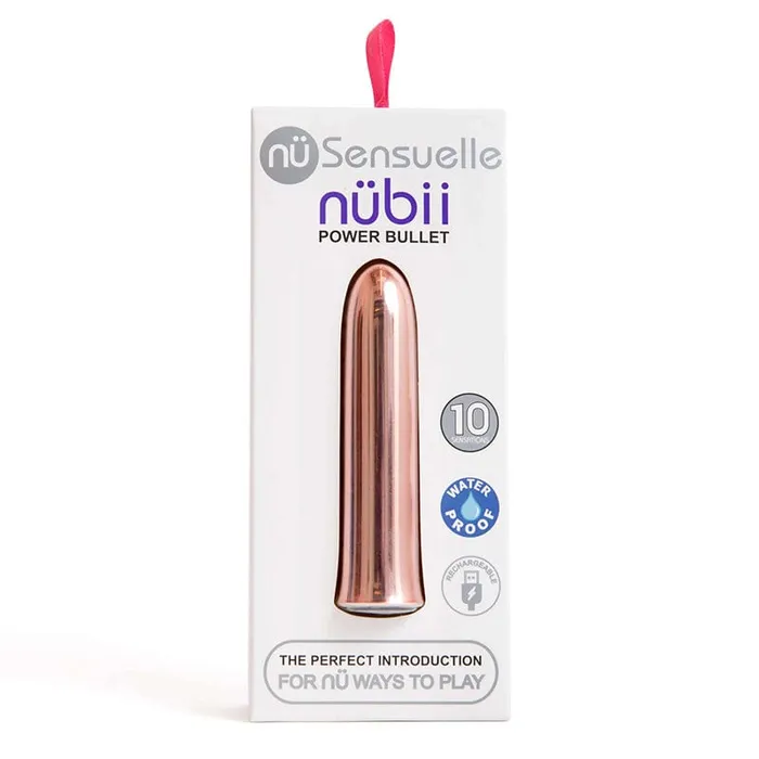 Vibrators N Sensuelle Nu Sensuelle Nubii Bullet Rose Gold