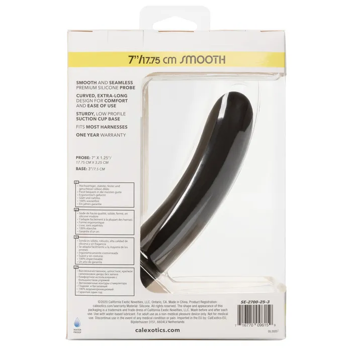 Female Sex Toys California Exotics Boundless 7 Smooth Dildo With Suction Cup