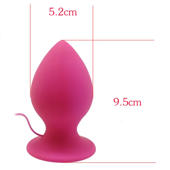 Howells Co Ltd Male Sex Toys Aphrodisia 7 Mode Vibrating Anal Plug Large