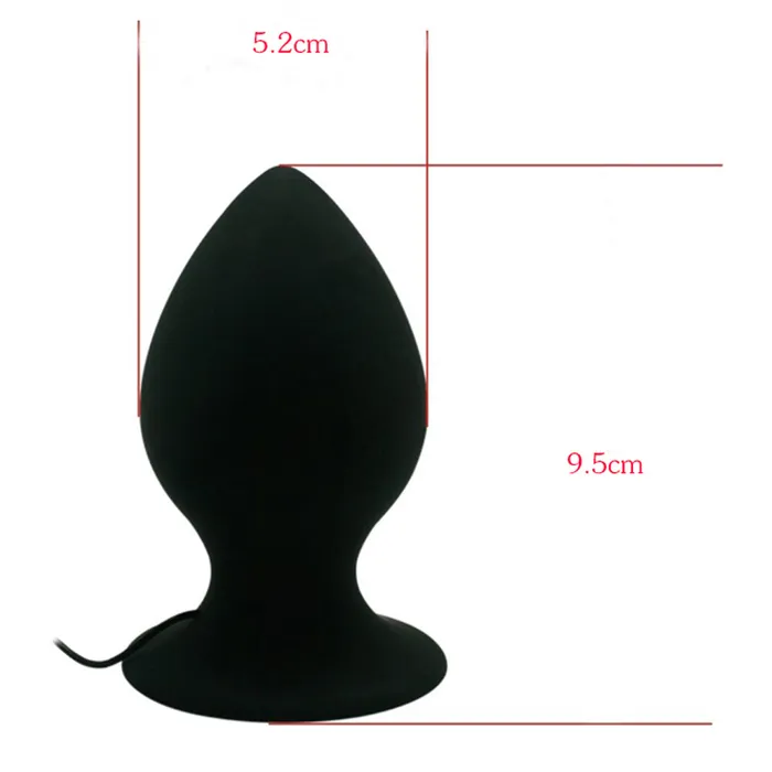 Howells Co Ltd Male Sex Toys Aphrodisia 7 Mode Vibrating Anal Plug Large