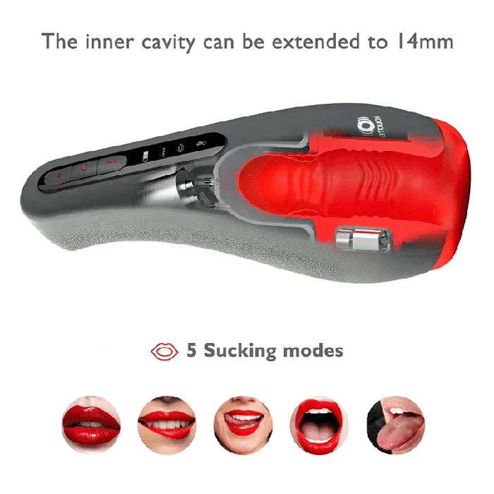 Lusty Age Male Sex Toys Automatic Heating Sucking Oral Sex Cup