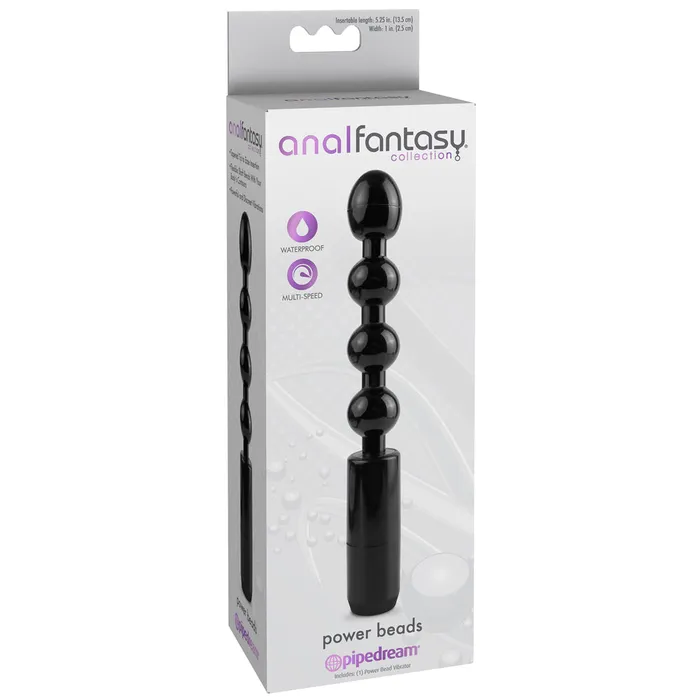 Male Sex Toys Pipedream Anal Fantasy Collection Vibrating Power Beads