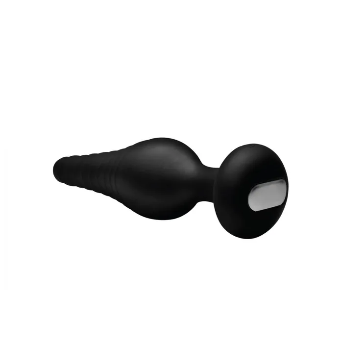 Silicone Vibrating Anal Plug With Remote Control Under Control Male Sex Toys