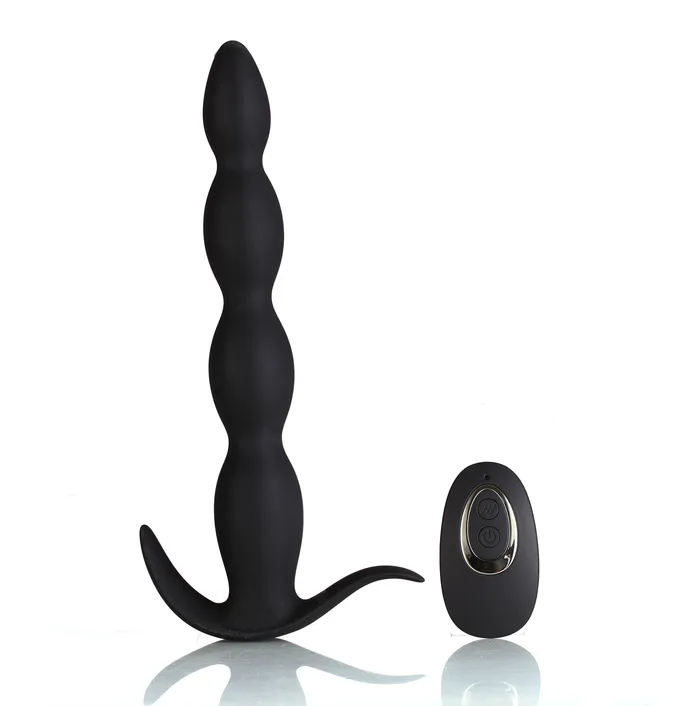 Anal 2024 Holiday Sale Mason Remote Control Silicone Butt Plug Black