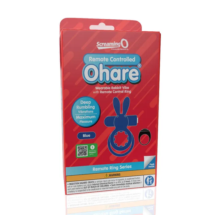 Couples Screaming O Screaming O Remote Controlled Ohare Vibrating Ring Blue Couples Screaming O Screaming O Remote Controlled Ohare Vibrating Ring Blue