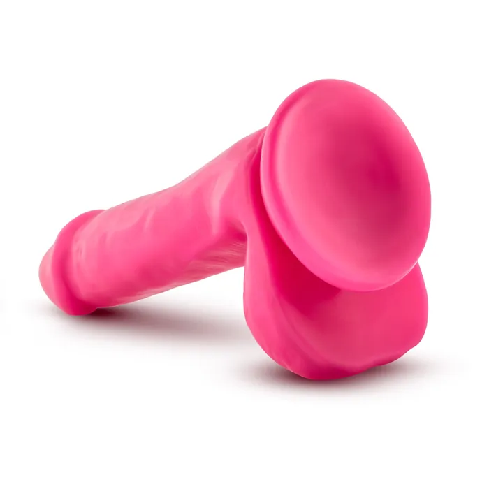 Dildos Blush Novelties Neo 6 Inch Dual Density Cock With Balls Neon Pink Dildos Blush Novelties Neo 6 Inch Dual Density Cock With Balls Neon Pink