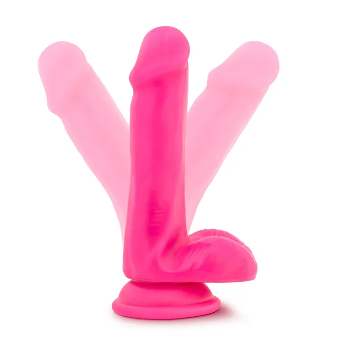 Dildos Blush Novelties Neo 6 Inch Dual Density Cock With Balls Neon Pink Dildos Blush Novelties Neo 6 Inch Dual Density Cock With Balls Neon Pink