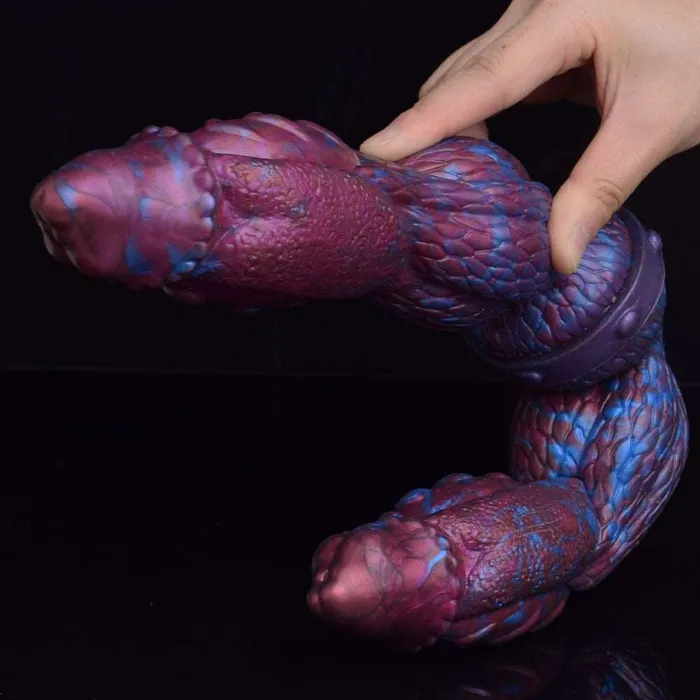 DirtyToyz Dildos 169Inch EUDORA Huge Monster Double Ended Alien Dildo DirtyToyz Dildos 169Inch EUDORA Huge Monster Double Ended Alien Dildo