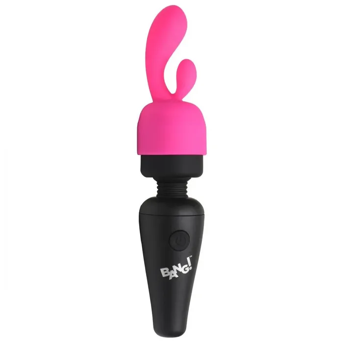 Female Sex Toys Bang 10X Mini Wand Vibrator with 3 Attachments