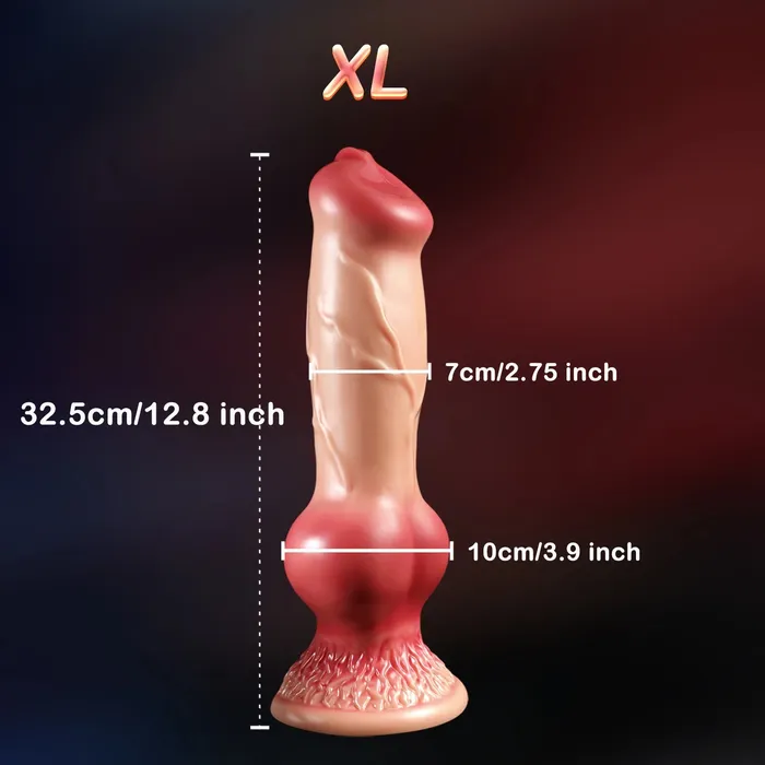 Huge Dog Dildo Butt Plug Monster Animal Anal Dildos G Spot Prostate Massager Domlust Anal
