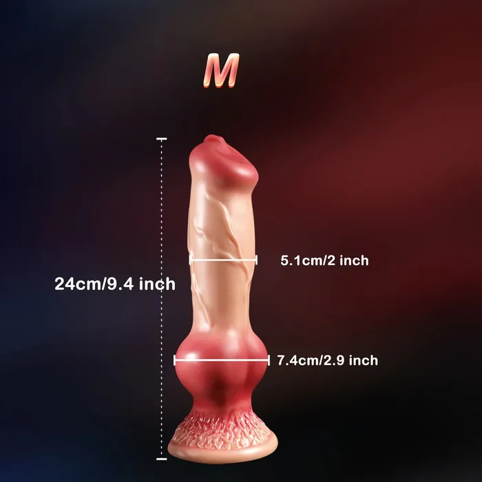 Huge Dog Dildo Butt Plug Monster Animal Anal Dildos G Spot Prostate Massager Domlust Anal