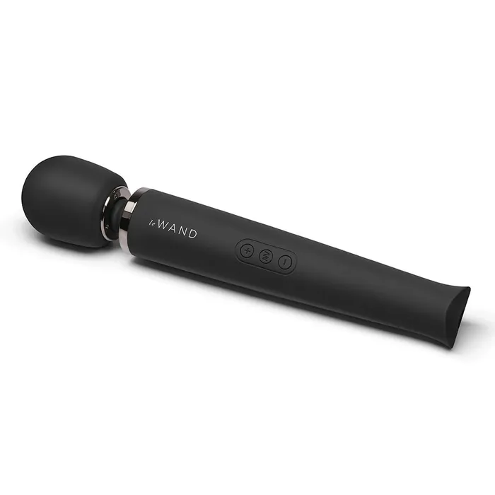 LE Wand Rechargeable Vibrating Massager Black Anal
