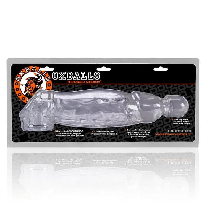 OXBALLS Dildos BUTCH cocksheath CLEAR