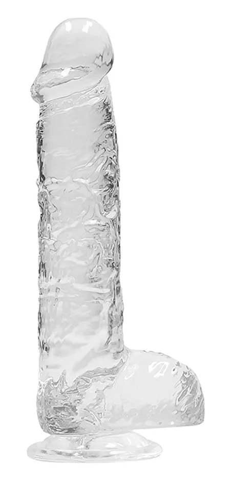Shots RealRock Female Sex Toys 6 Inch Realistic Dildo With Balls Translucent Shots RealRock Female Sex Toys 6 Inch Realistic Dildo With Balls Translucent
