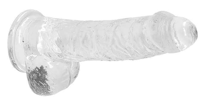 Shots RealRock Female Sex Toys 6 Inch Realistic Dildo With Balls Translucent Shots RealRock Female Sex Toys 6 Inch Realistic Dildo With Balls Translucent