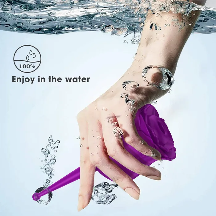 Vibrators Domlust Nipple Clit Sucking Stimulator Rose Toys Fantasy Petal Women Vibrator Gifts