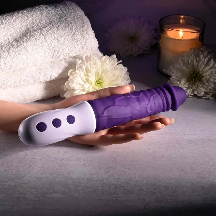 Vibrators Evolved Novelties Evoleved Plum Thrust Vibrator Purple Vibrators Evolved Novelties Evoleved Plum Thrust Vibrator Purple