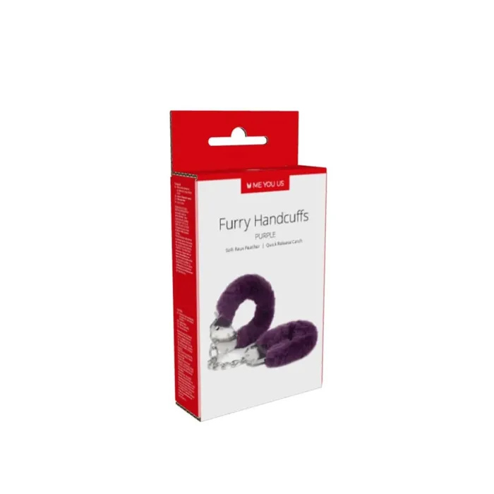 Vibrators Me You Us Furry Handcuffs Purple Me You Us Vibrators Me You Us Furry Handcuffs Purple Me You Us