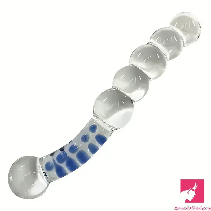 748in Clear Real Glass Crystal Dildo For GSpot Vaginal Sex Toy Weadultshop Dildos
