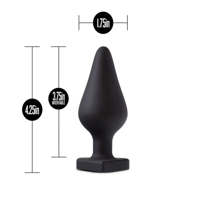 Anal Blush Temptasia Fuck Me Butt Plug Black