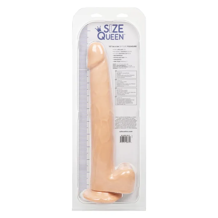 Anal CalExotics Size Queen 12 inch305 Cm Ivory Anal CalExotics Size Queen 12 inch305 Cm Ivory