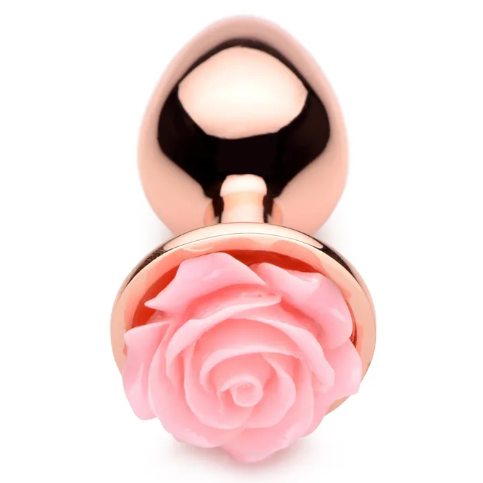 Anal XR Brands Pink Rose Gold Anal Plug Small