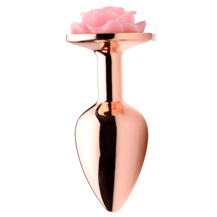 Anal XR Brands Pink Rose Gold Anal Plug Small