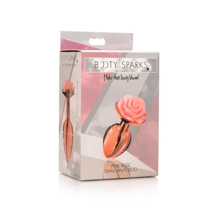 Anal XR Brands Pink Rose Gold Anal Plug Small