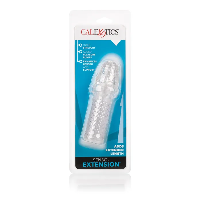 Calexotics Male Sex Toys Stretchy Sensation Booster Fun Extension for Exciting Adventures