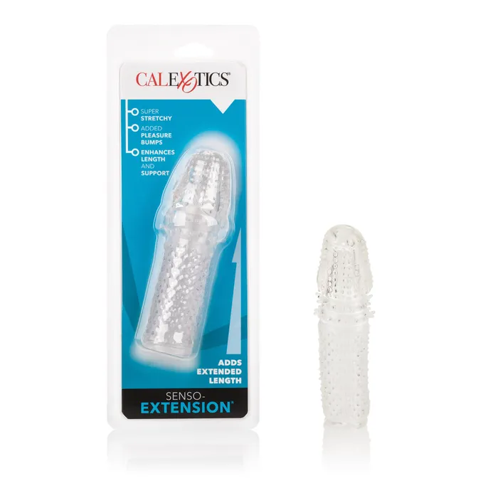 Calexotics Male Sex Toys Stretchy Sensation Booster Fun Extension for Exciting Adventures