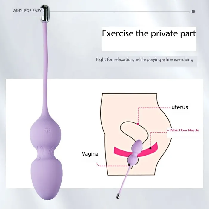 D044 Best Trans Sex ToyKegel vaginal exercises Pelvic floor muscle repair exercises for women shemale YiQu Couples